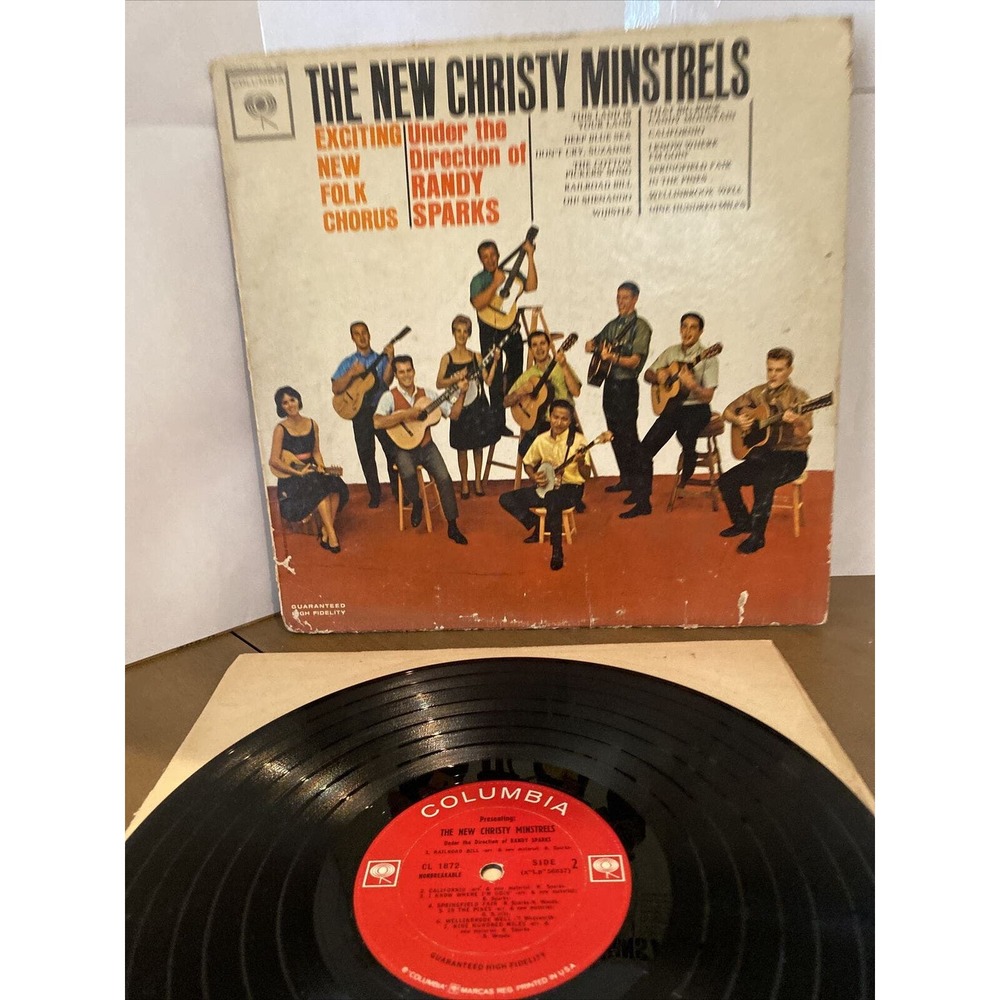 The New Christy Minstrels Exciting New Folk Chorus LP Columbia 2 Eye Stereo